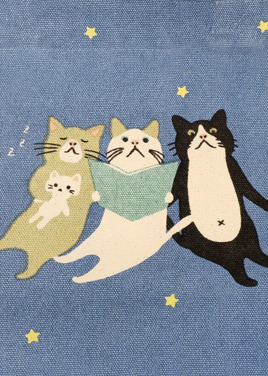 READING Cat Mini Tote