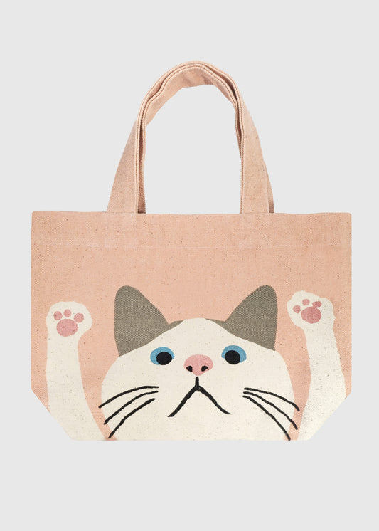 HANDS UP Cat Mini Tote