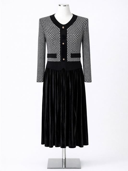 THE TWEED ILLUSION Dress