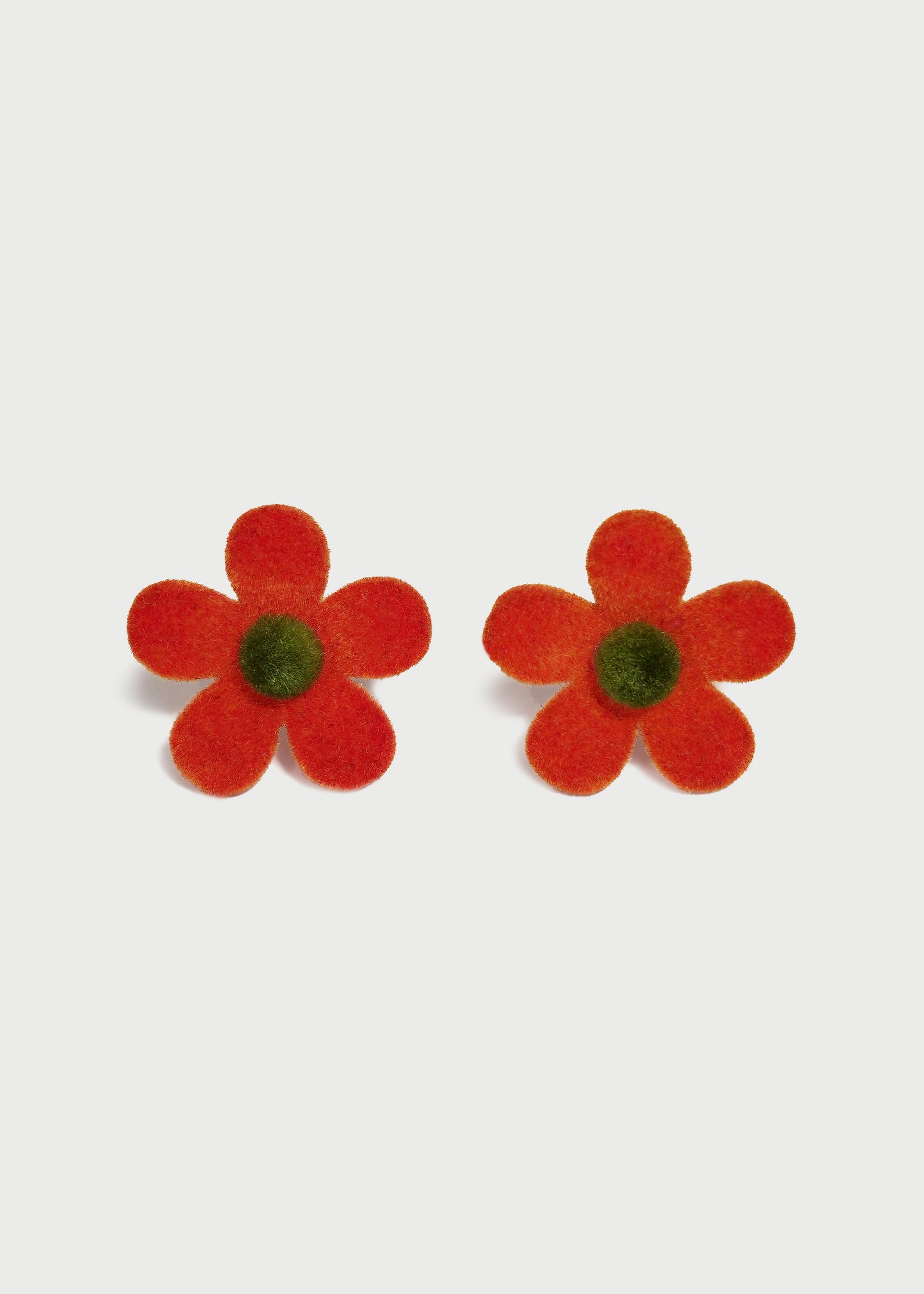 Flocking Flower Earrings