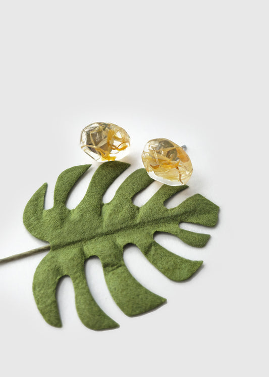 FLOWER Resin Earrings