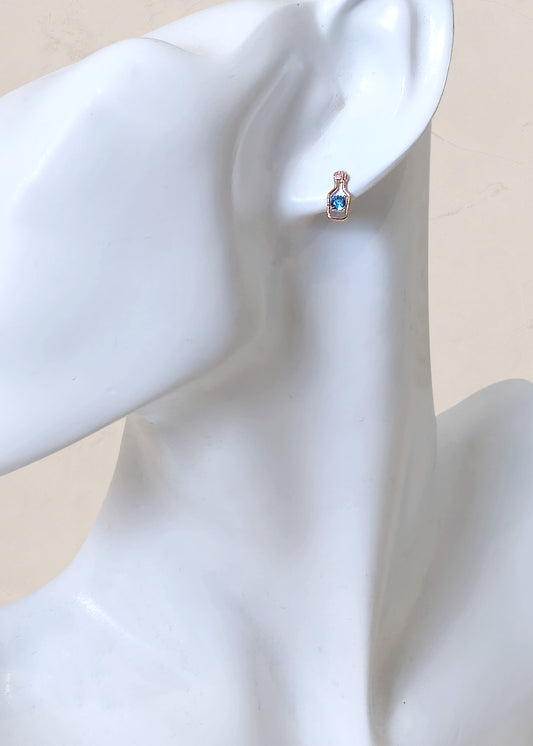 CUP & BOTTLE Mini Stud Earrings