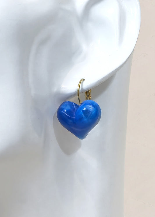 HEART Leverback Earrings
