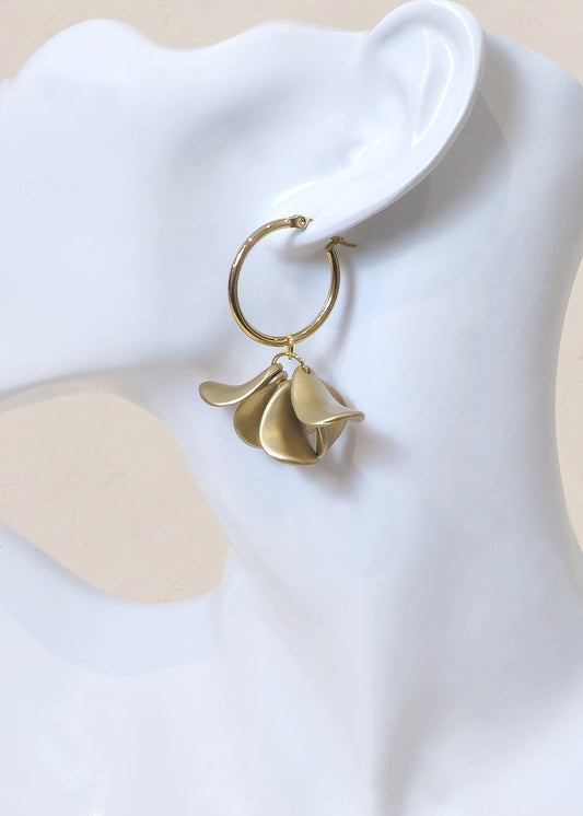 BLOSSOM Hoop Earrings