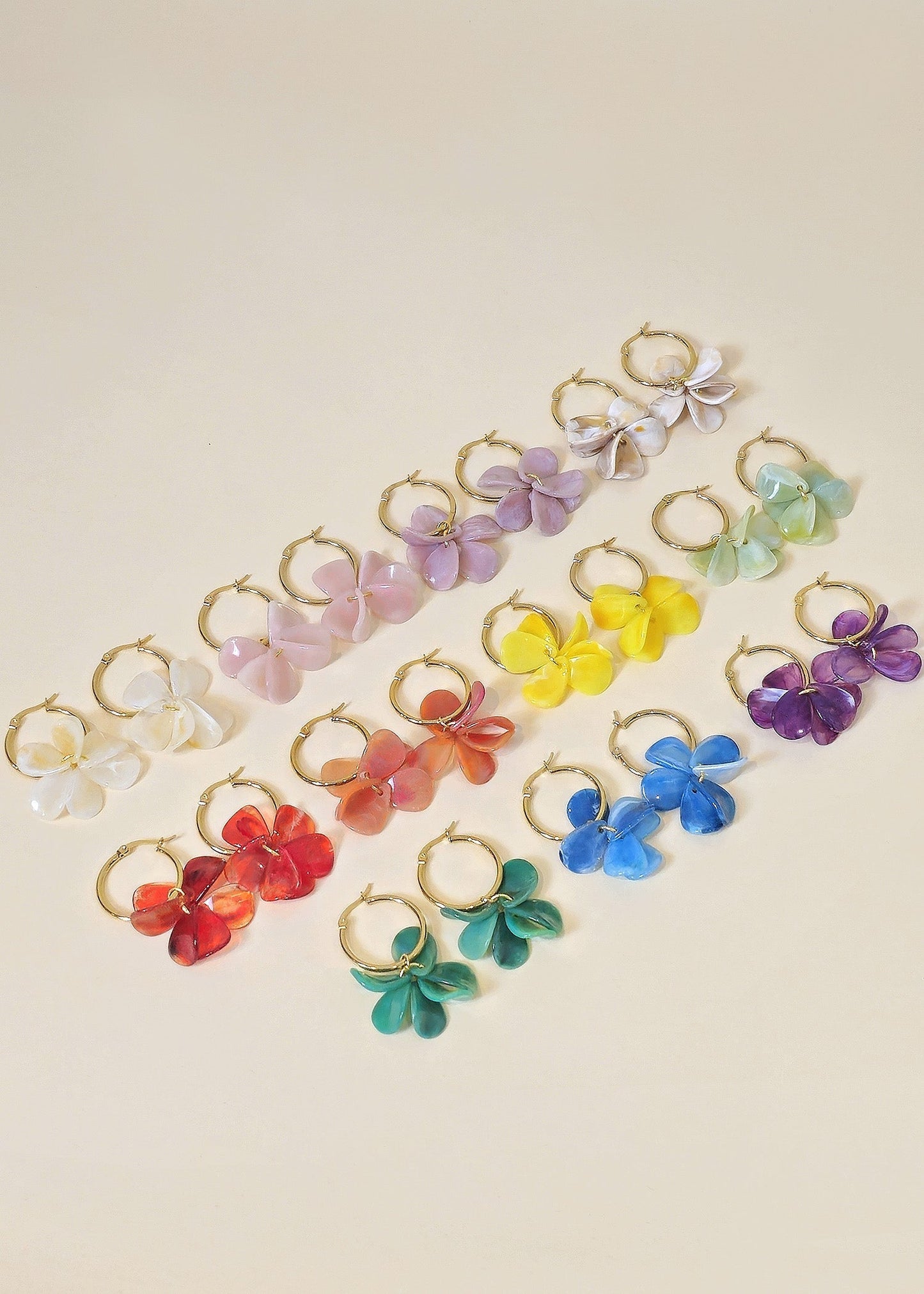 BLOSSOM Hoop Earrings
