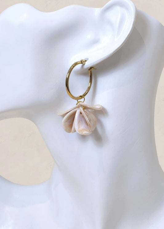 BLOSSOM Hoop Earrings