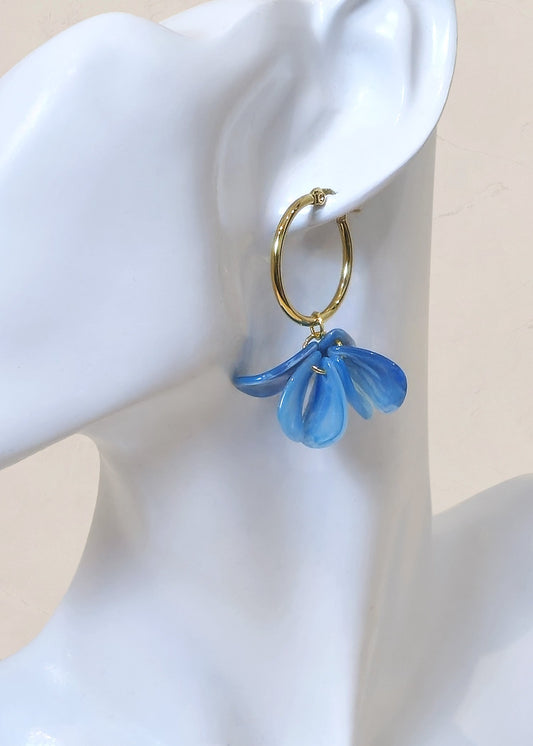 BLOSSOM Hoop Earrings