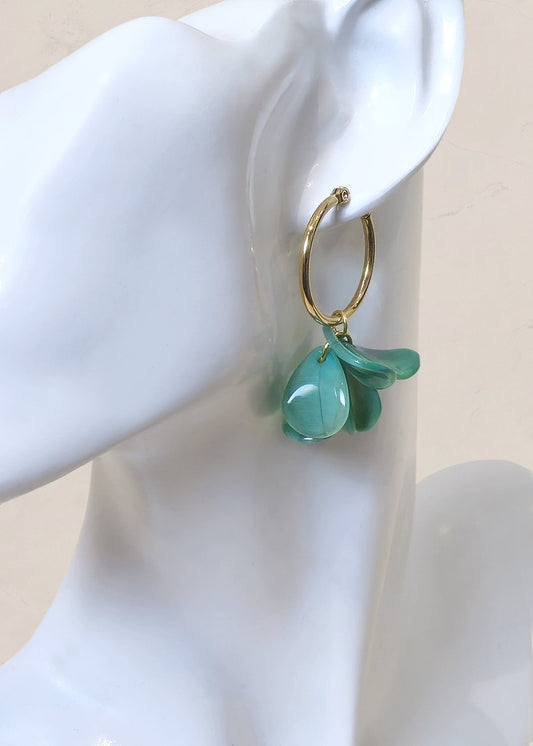 BLOSSOM Hoop Earrings