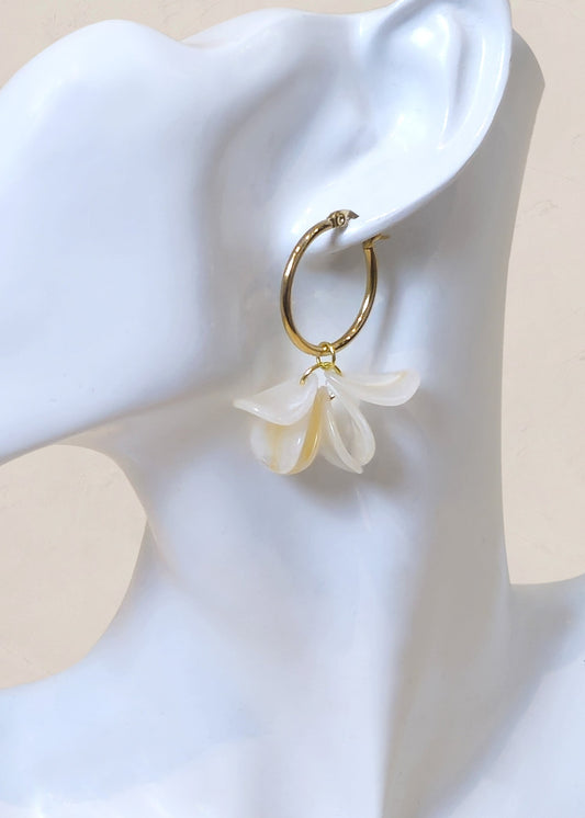 BLOSSOM Hoop Earrings