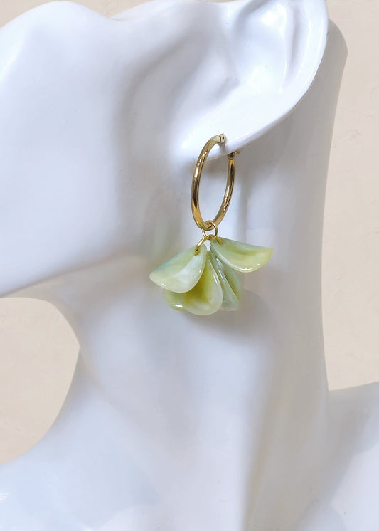 BLOSSOM Hoop Earrings