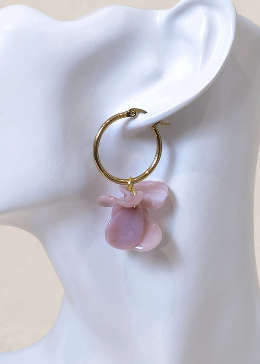 BLOSSOM Hoop Earrings