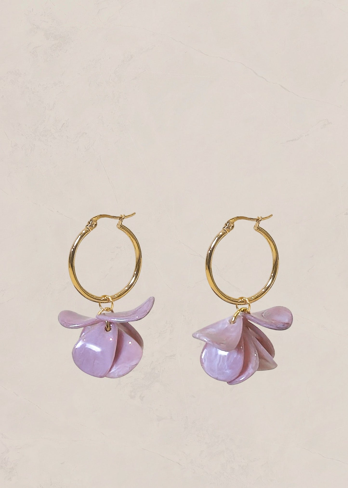 BLOSSOM Hoop Earrings
