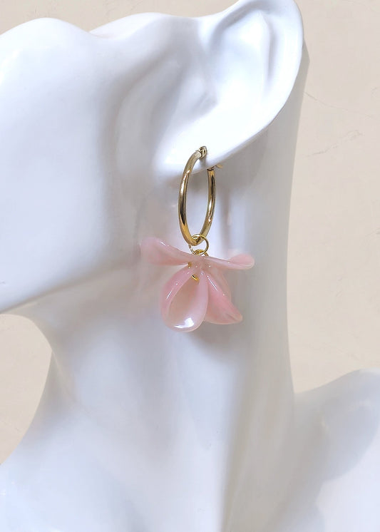 BLOSSOM Hoop Earrings