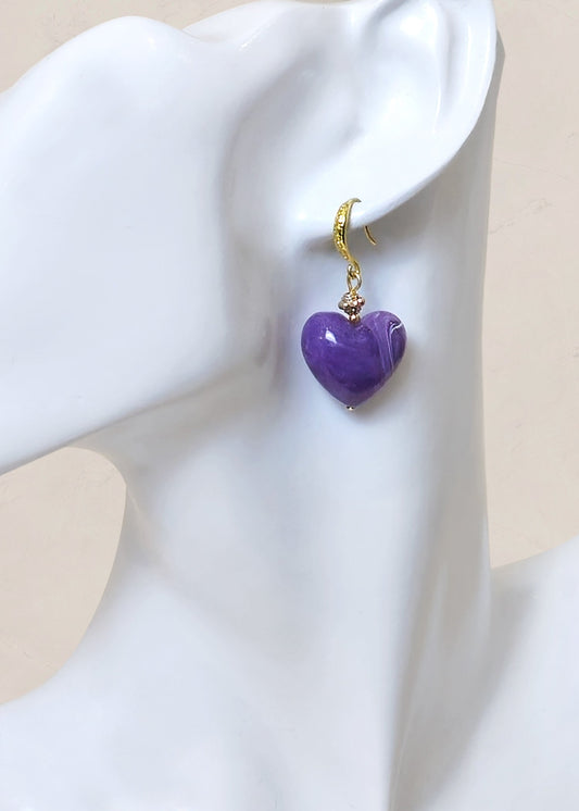HEART Dangle Earrings