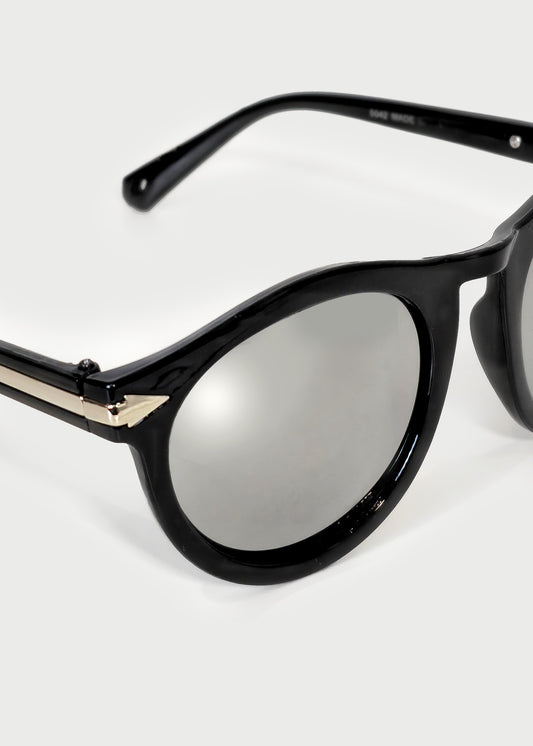Round Classic Mirror Sunglasses
