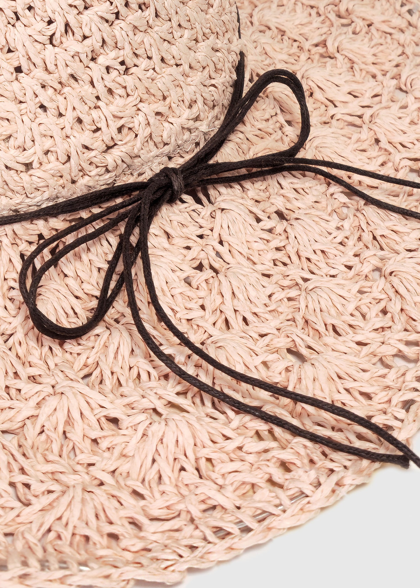 Wired Crochet Straw Hat