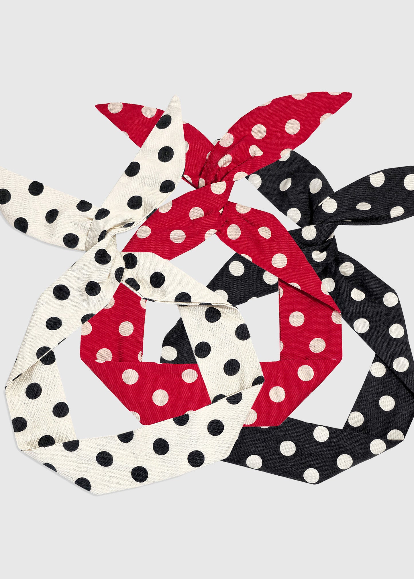 Polka Dot Wire Headband