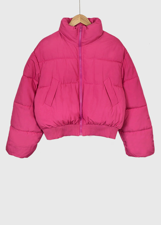 BARBIE Cropped Puffer Jacket
