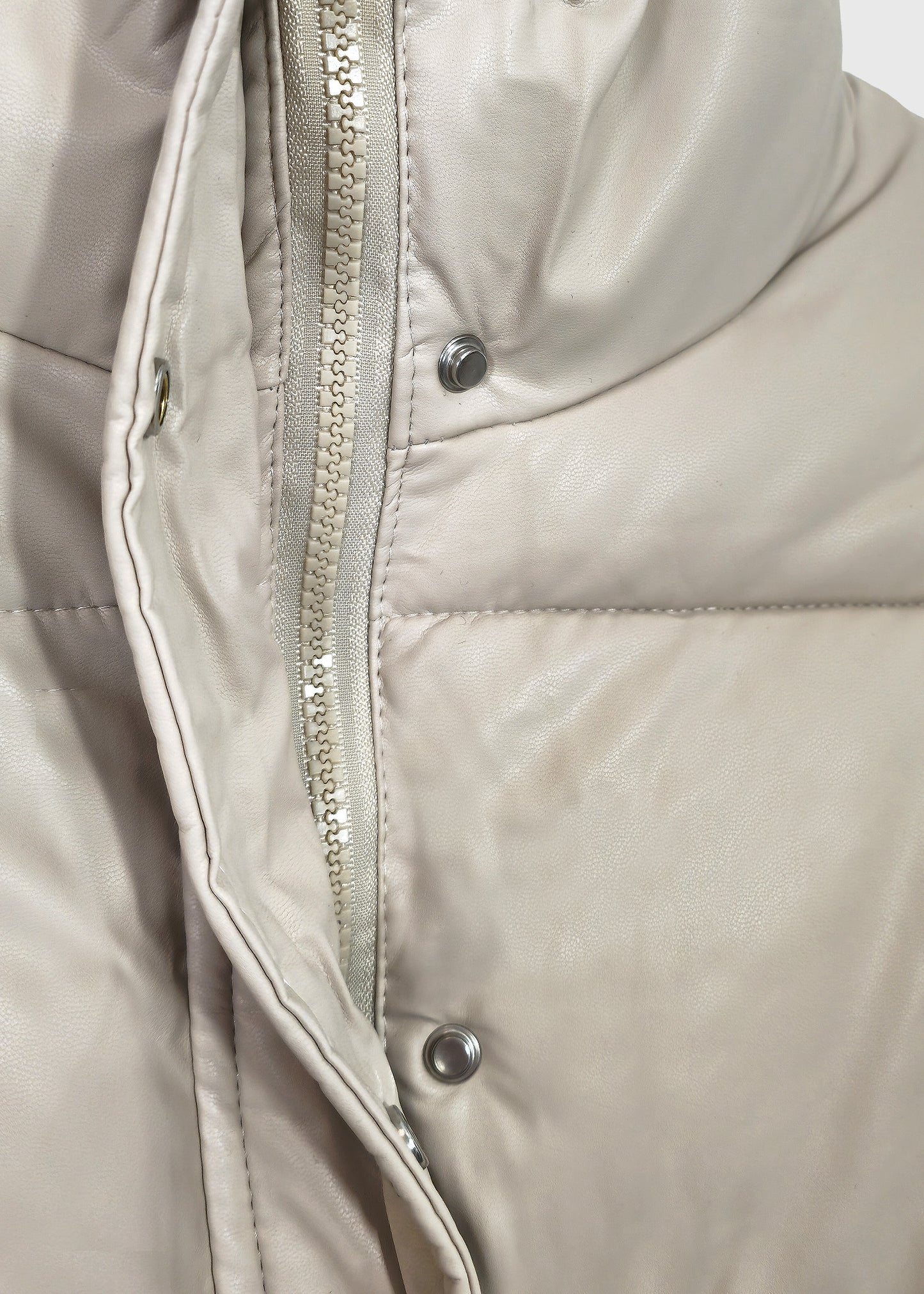 WILL Vegan Leather Puffer Jacket