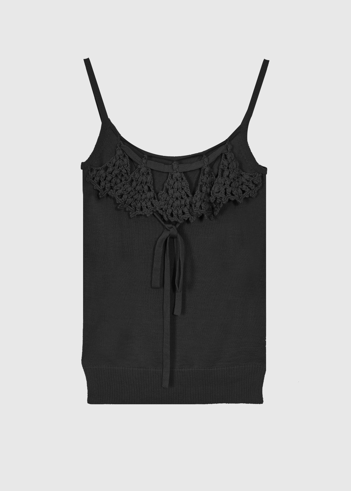 RUTZOU Strappy Knit Top