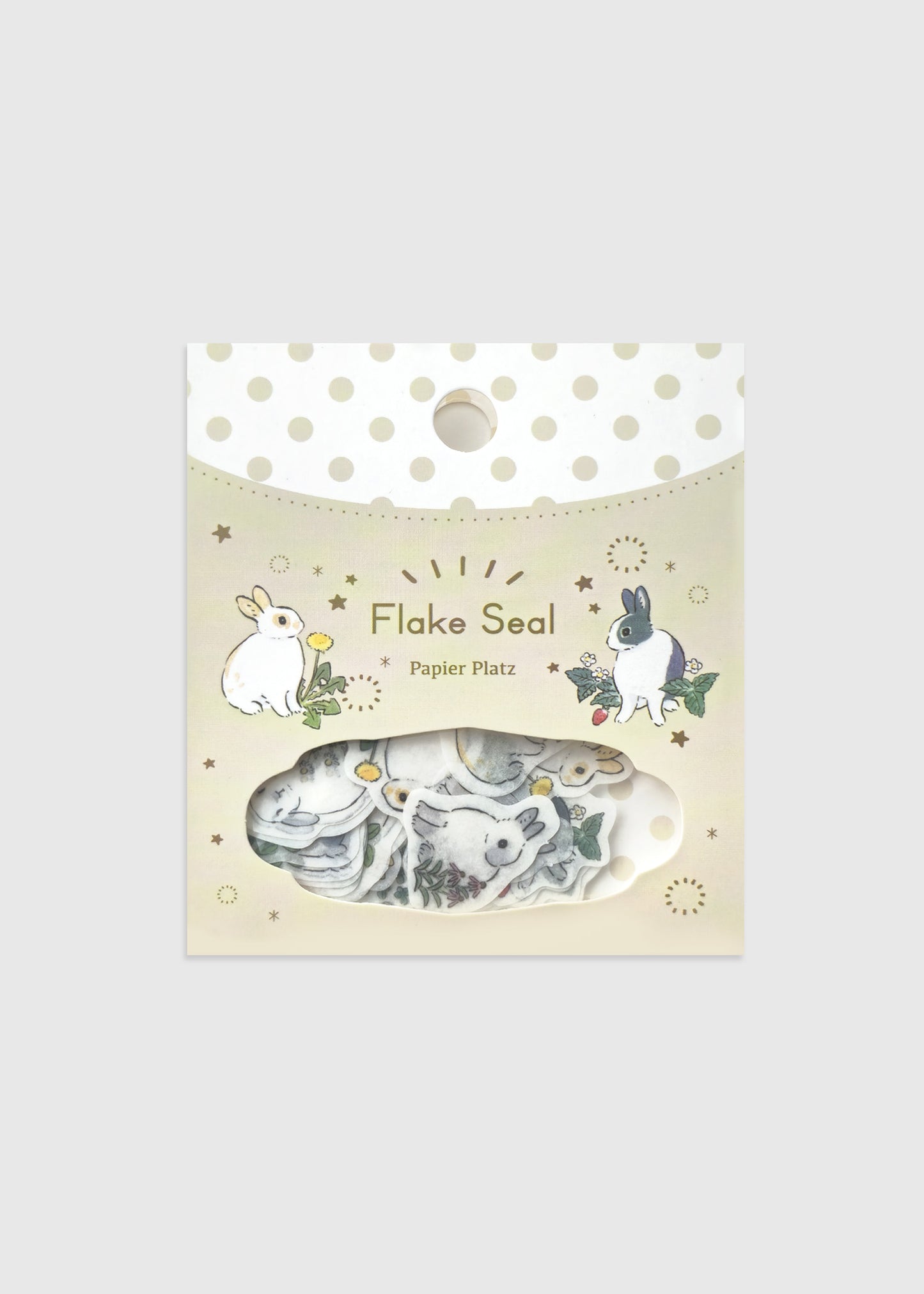 BUNNY Flake Stickers