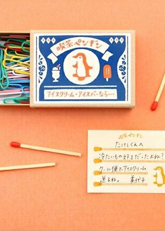 PENGUIN Retro Diary Matchbox Memo