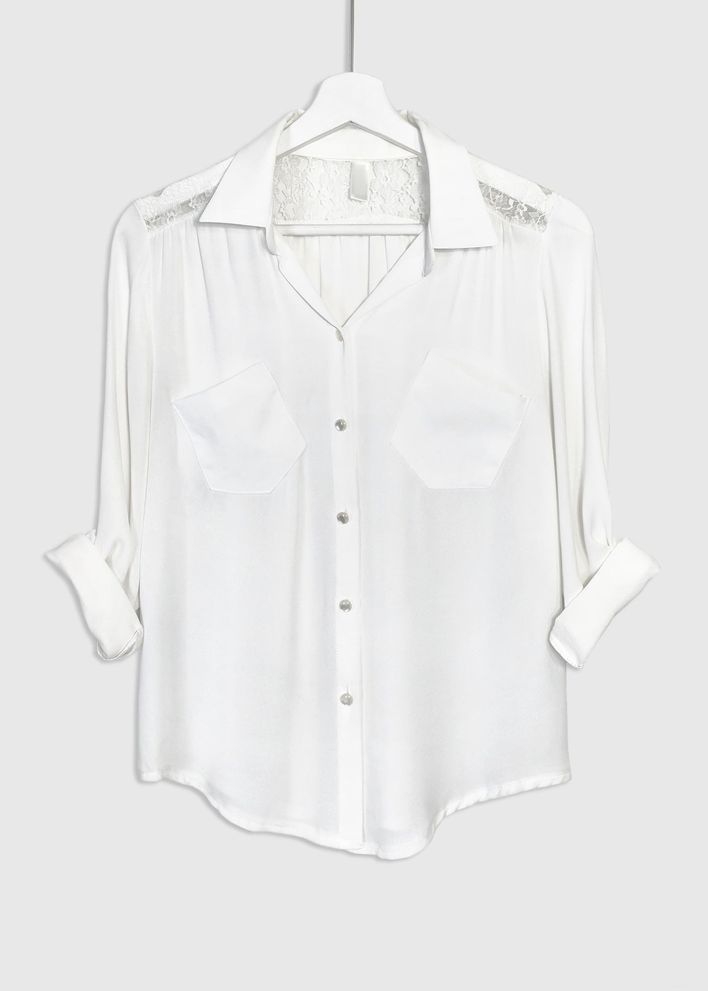 Duo Pocket Button Blouse