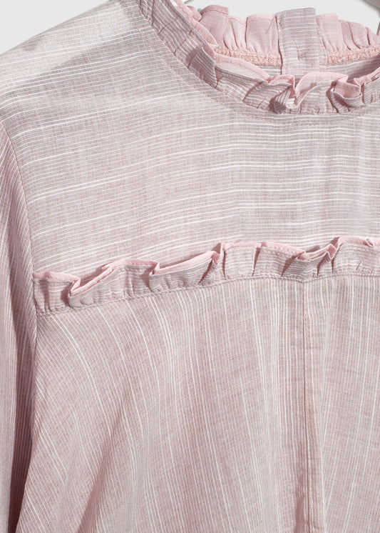 MELODY Ruffle Detail Blouse