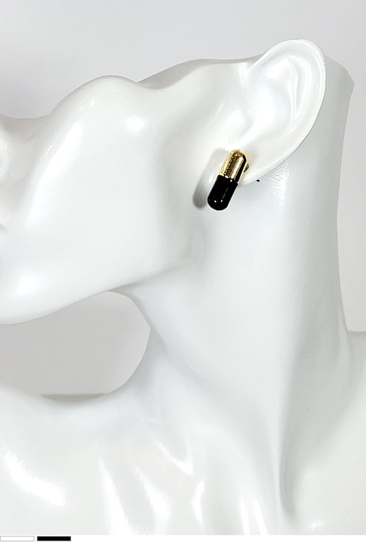 Pill Stud Earrings