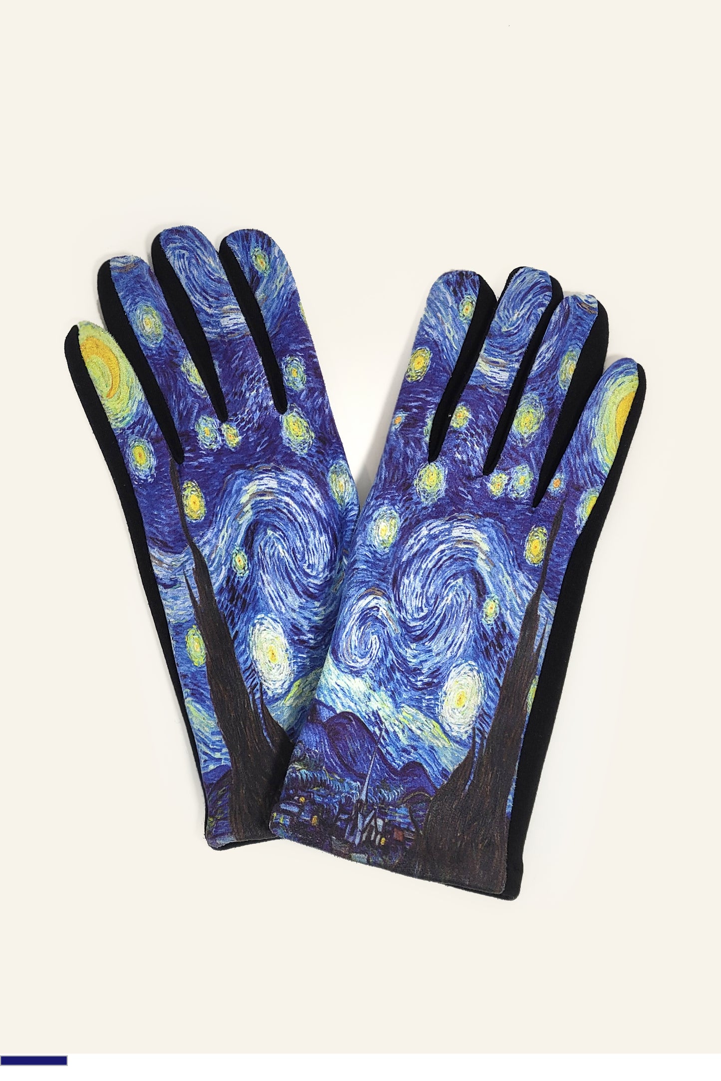 Gants pour écran tactile SMS - La nuit étoilée
