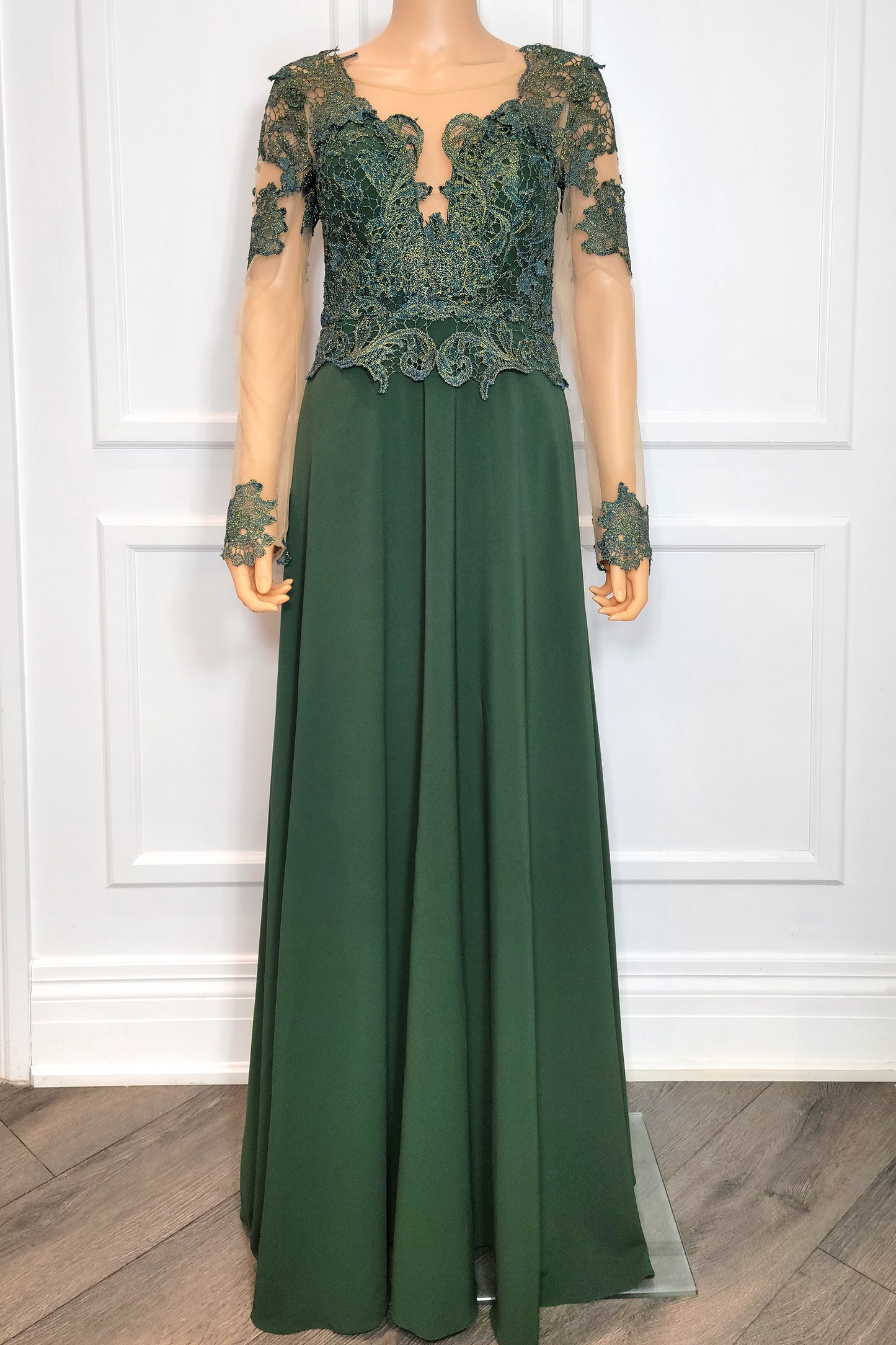 Chiffon Lace Evening Dress