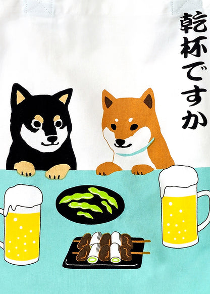 CHEERS Shiba Inu Shoulder Tote
