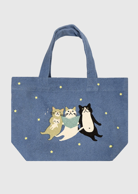 READING Cat Mini Tote