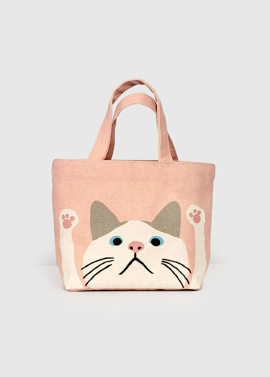 HANDS UP Cat Mini Tote