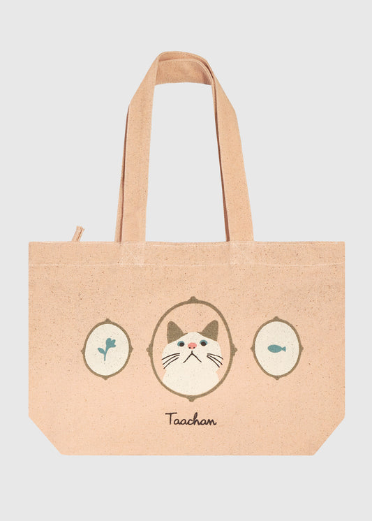 TAA Cat Wide Tote