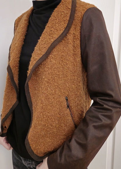 ODELL Mohair Open Front Jacket