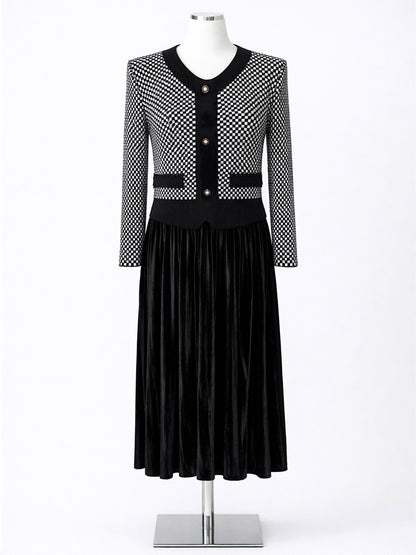 THE TWEED ILLUSION Dress