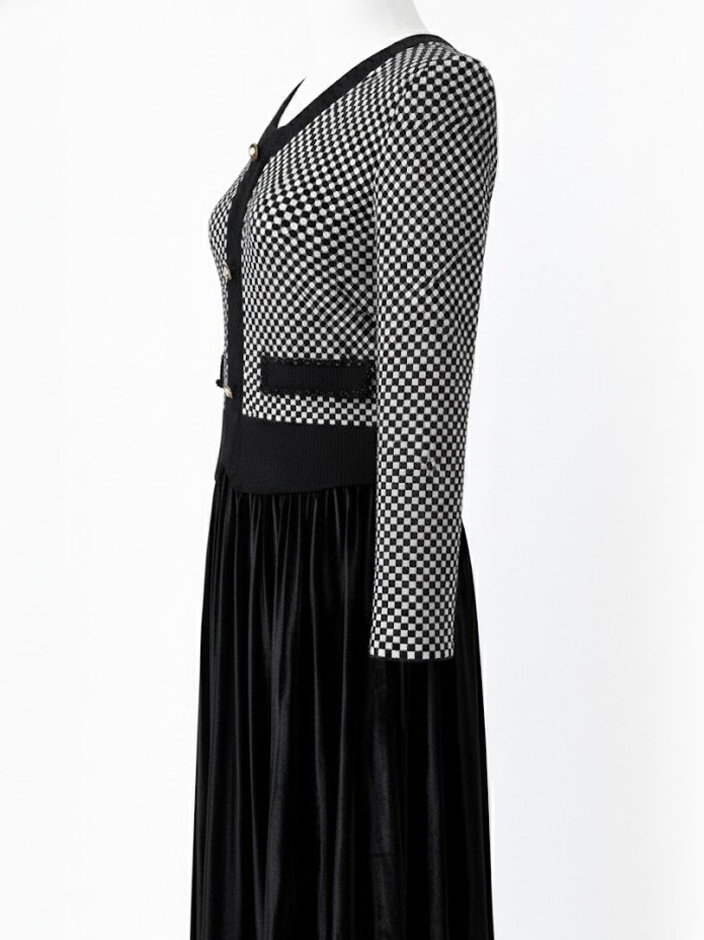 THE TWEED ILLUSION Dress