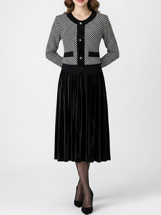 THE TWEED ILLUSION Dress