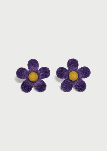 Flocking Flower Earrings