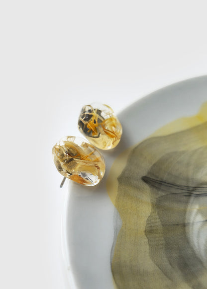 FLOWER Resin Earrings