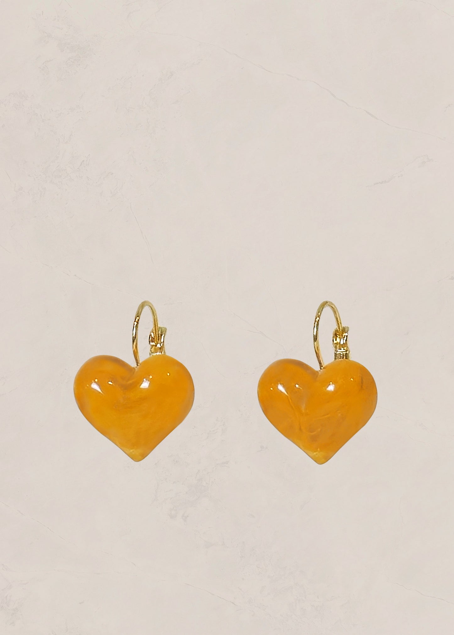 HEART Leverback Earrings