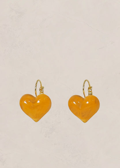 HEART Leverback Earrings