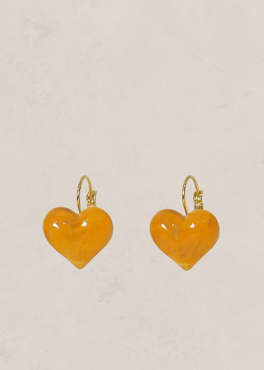 HEART Leverback Earrings