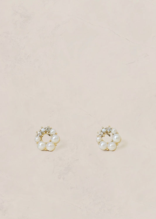 PERLAH Stud Earrings