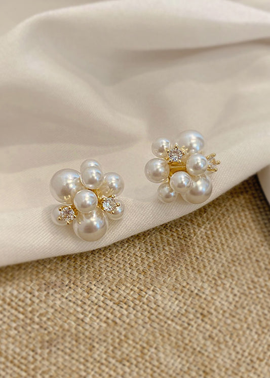 PEARL CLUSTERED Earrings