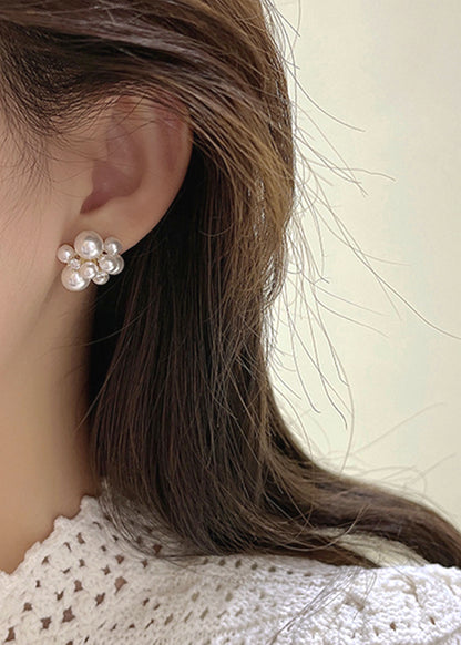 PEARL CLUSTERED Earrings