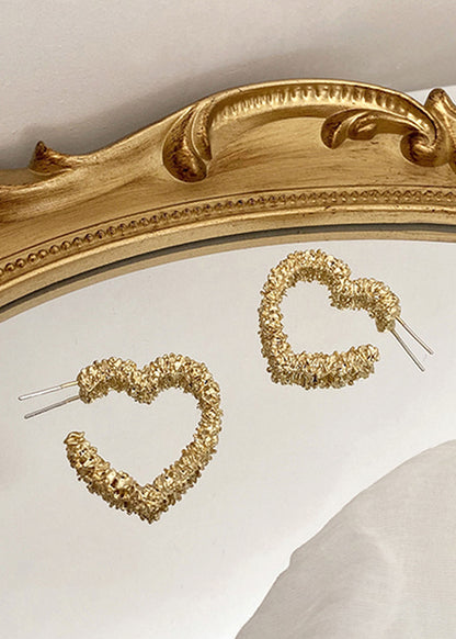 LOVE Hoop Earrings