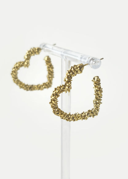 LOVE Hoop Earrings