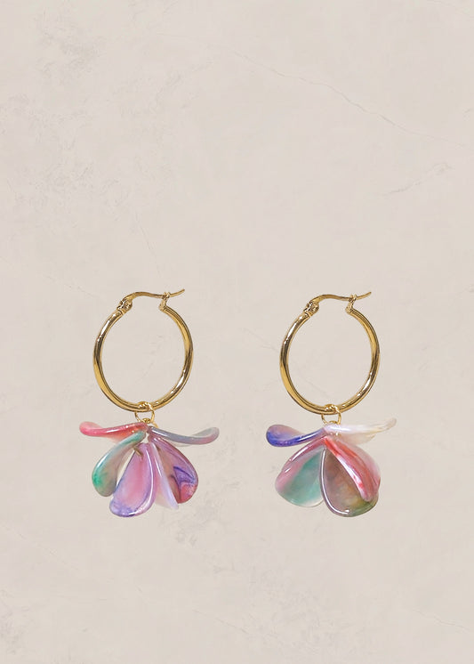 BLOSSOM Hoop Earrings